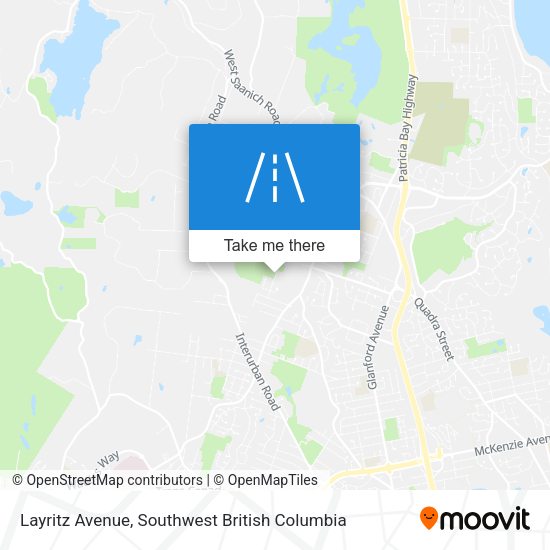 Layritz Avenue map
