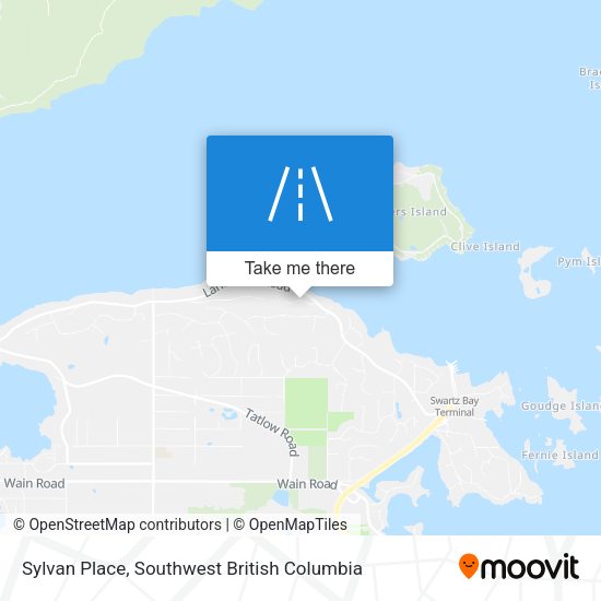 Sylvan Place map