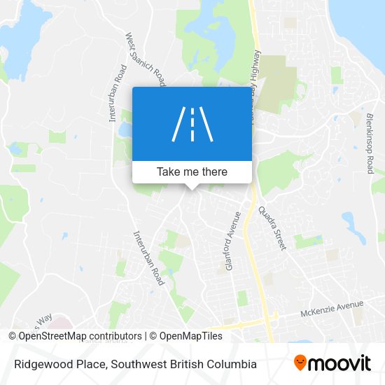 Ridgewood Place map