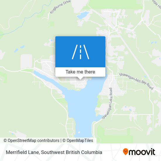 Merrifield Lane map