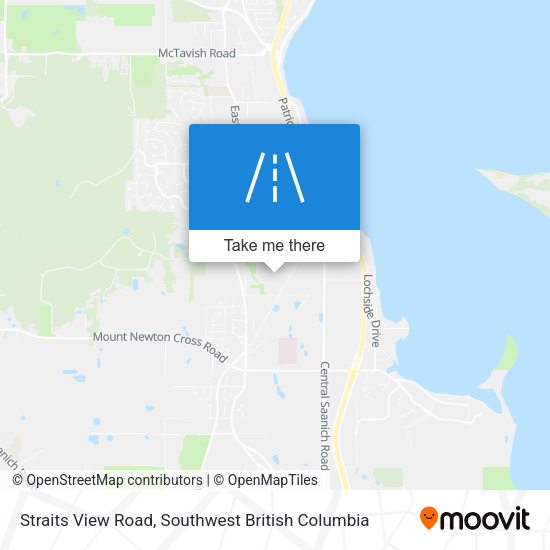 Straits View Road map