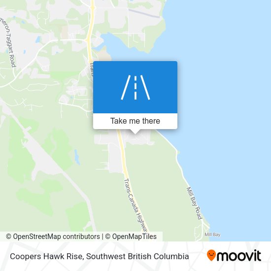Coopers Hawk Rise map