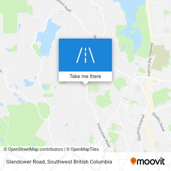 Glendower Road plan