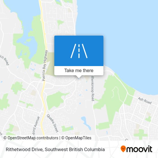 Rithetwood Drive map