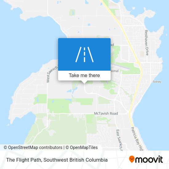 The Flight Path map