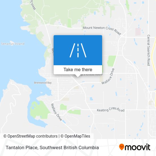 Tantalon Place map