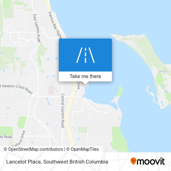 Lancelot Place map
