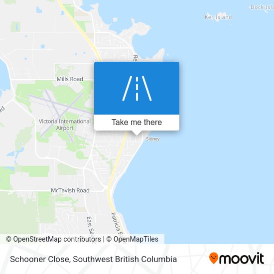 Schooner Close map