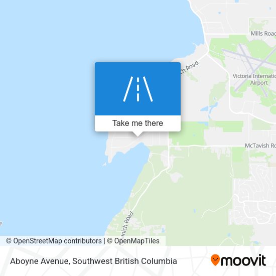 Aboyne Avenue map