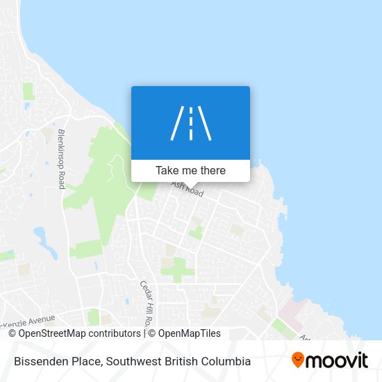 Bissenden Place map
