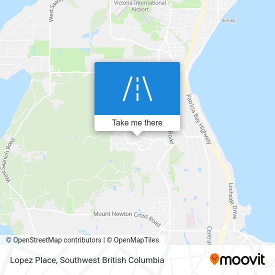 Lopez Place map