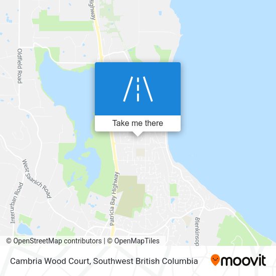 Cambria Wood Court map