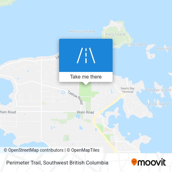 Perimeter Trail map
