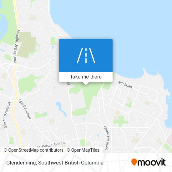 Glendenning map