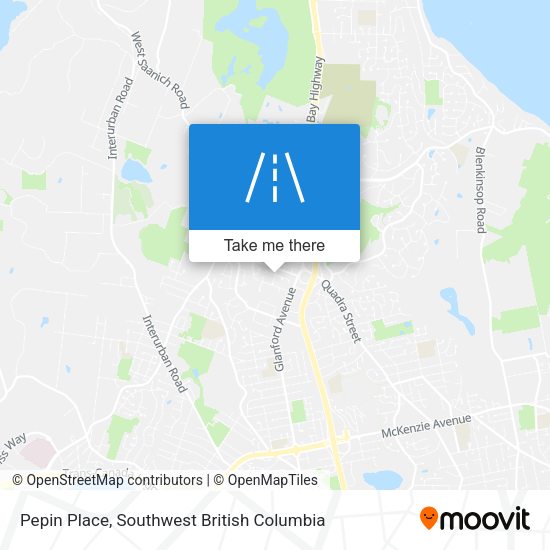 Pepin Place map