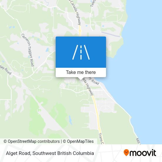 Alget Road map