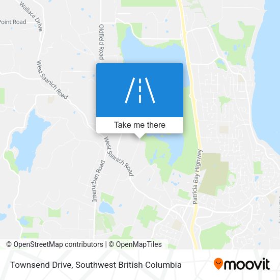 Townsend Drive map