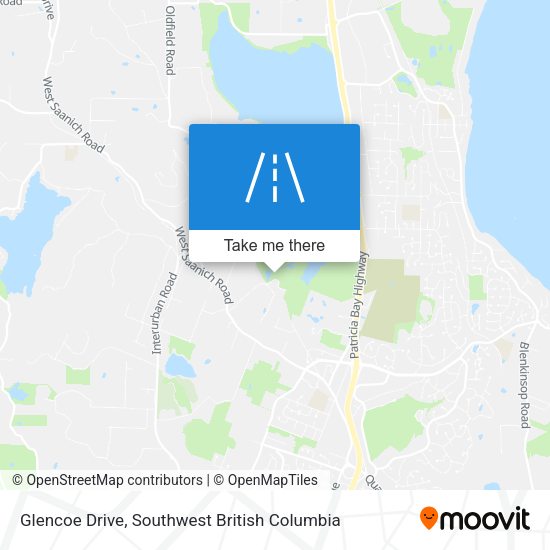 Glencoe Drive map