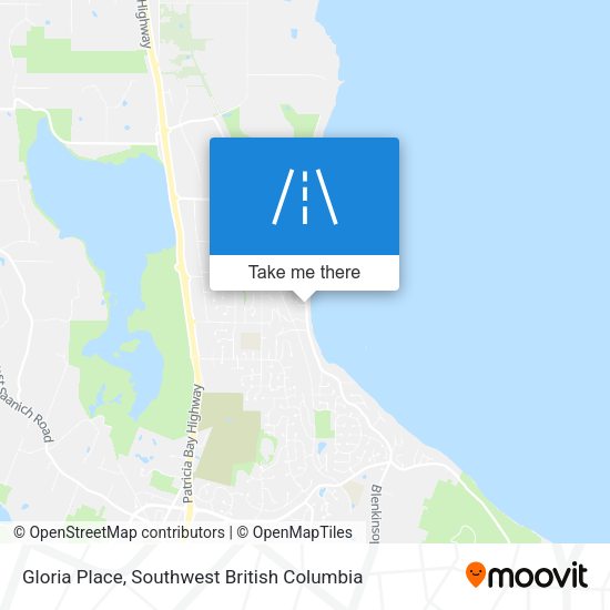 Gloria Place map