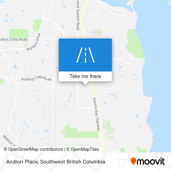 Andlorr Place map