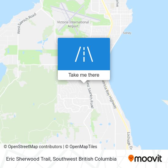Eric Sherwood Trail map