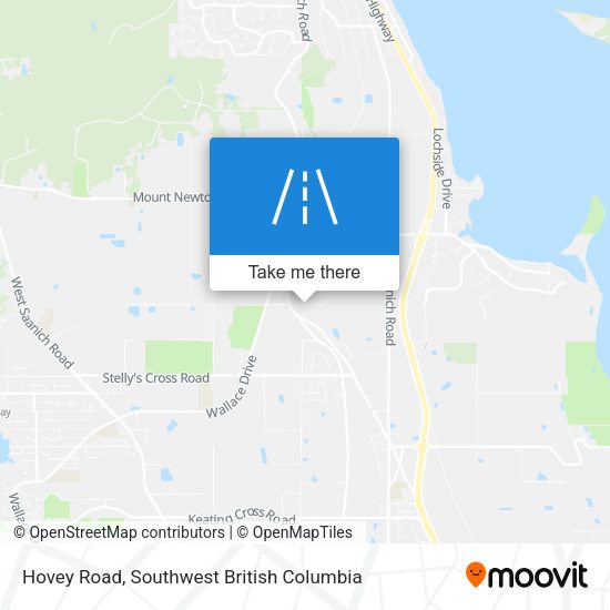 Hovey Road map