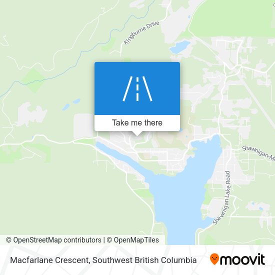 Macfarlane Crescent map