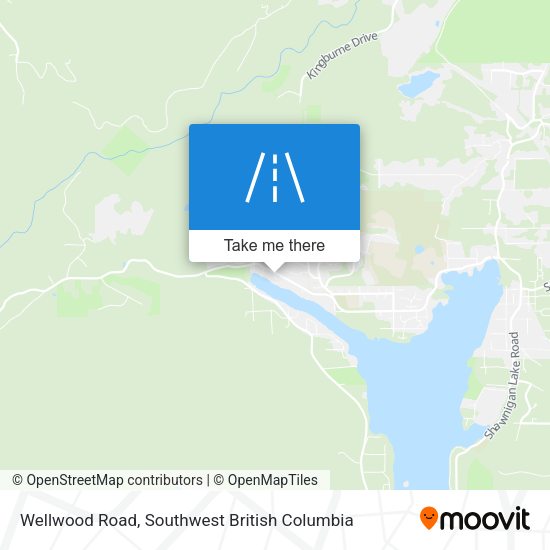 Wellwood Road map