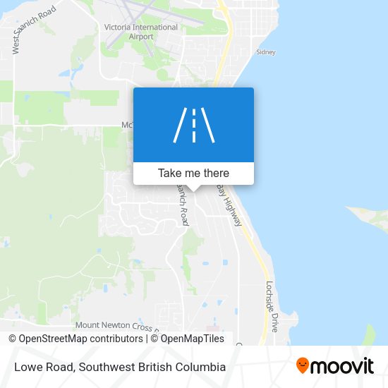 Lowe Road map