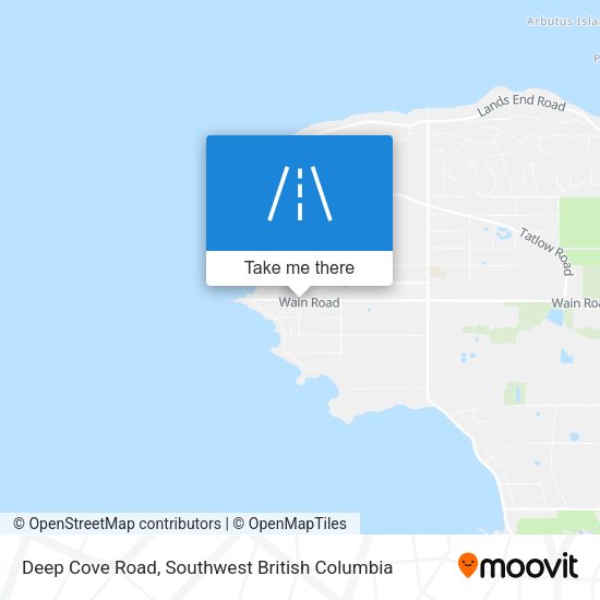 Deep Cove Road plan