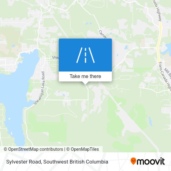 Sylvester Road map