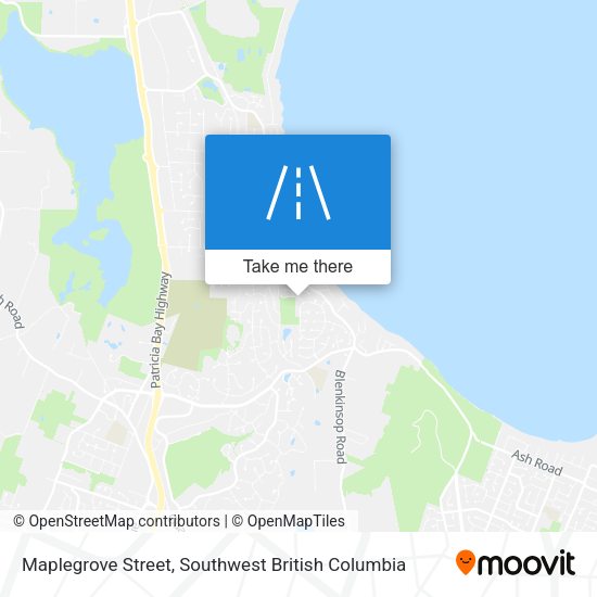 Maplegrove Street map
