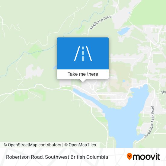Robertson Road map
