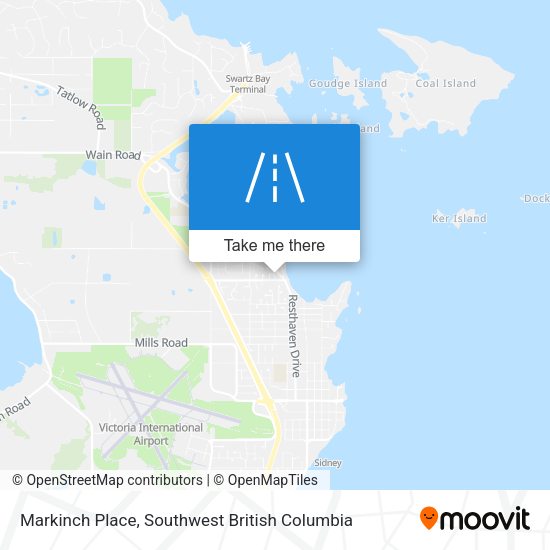 Markinch Place map