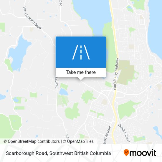 Scarborough Road map