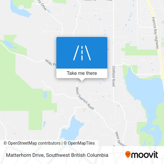 Matterhorn Drive map