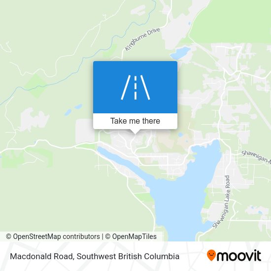 Macdonald Road map