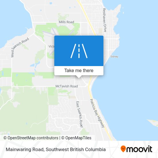 Mainwaring Road map