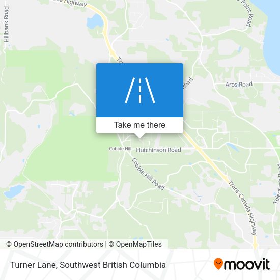 Turner Lane map
