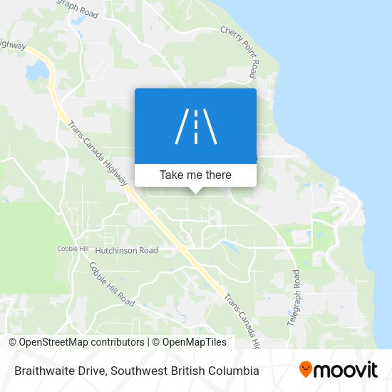 Braithwaite Drive map