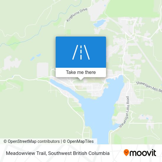Meadowview Trail map
