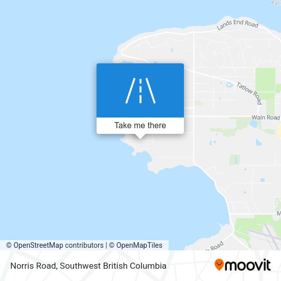 Norris Road map
