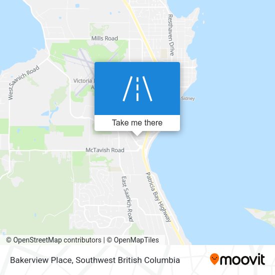 Bakerview Place map
