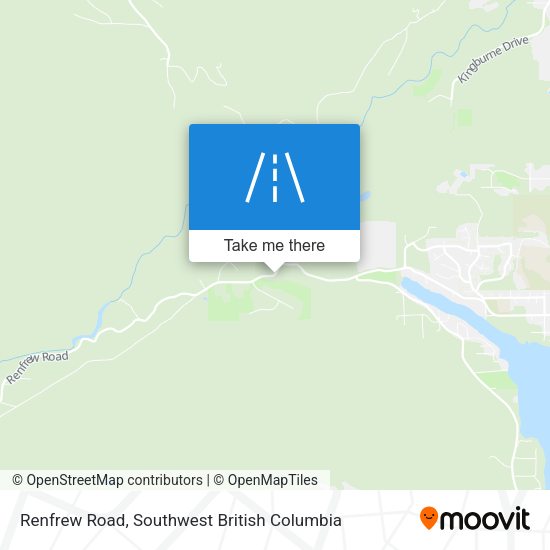 Renfrew Road map