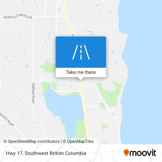 Hwy 17 map