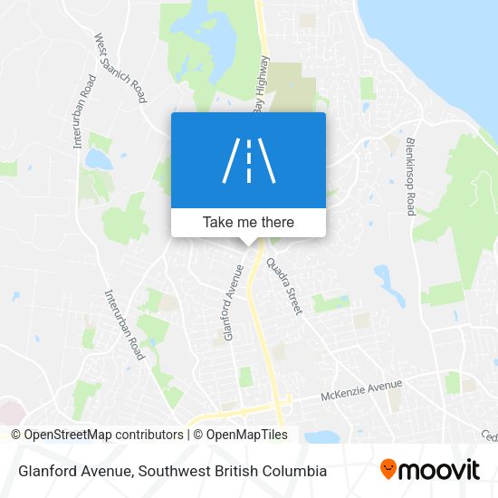 Glanford Avenue map
