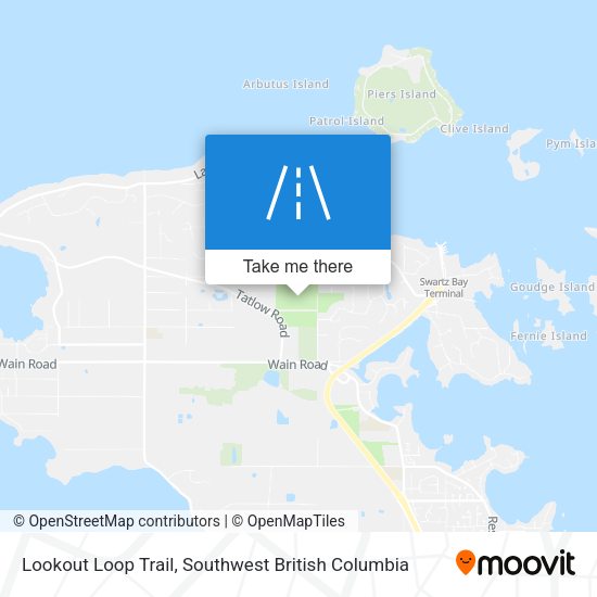 Lookout Loop Trail map