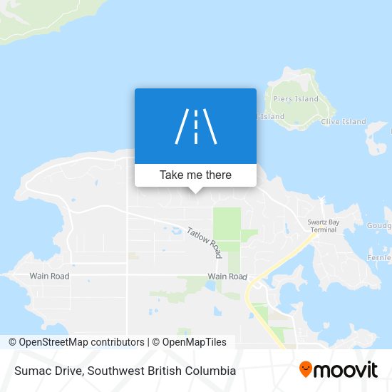 Sumac Drive map