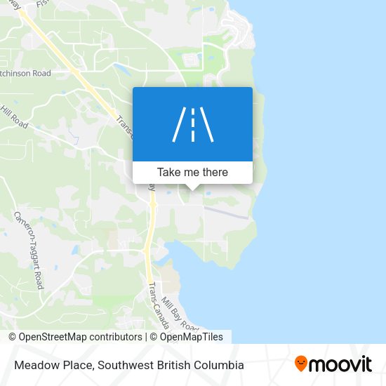 Meadow Place map