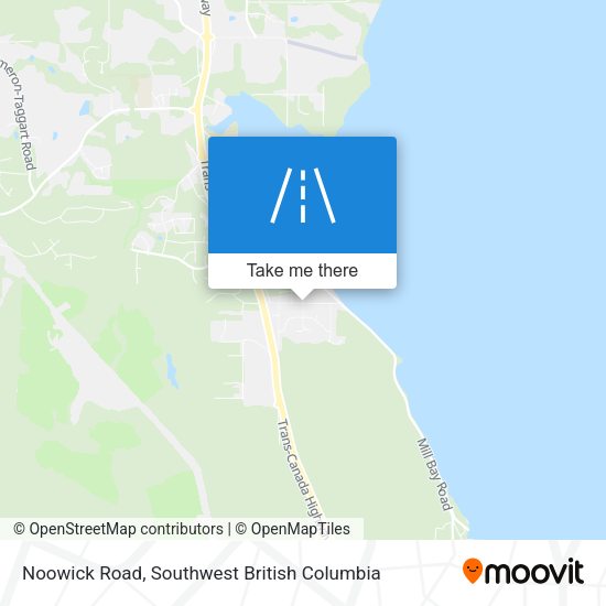 Noowick Road map